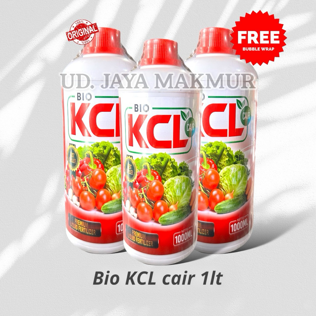 BIO KCL MERAH 1 LITER / BIO KCL CAIR MERAH 1 LITER PUPUK CAIR KCL