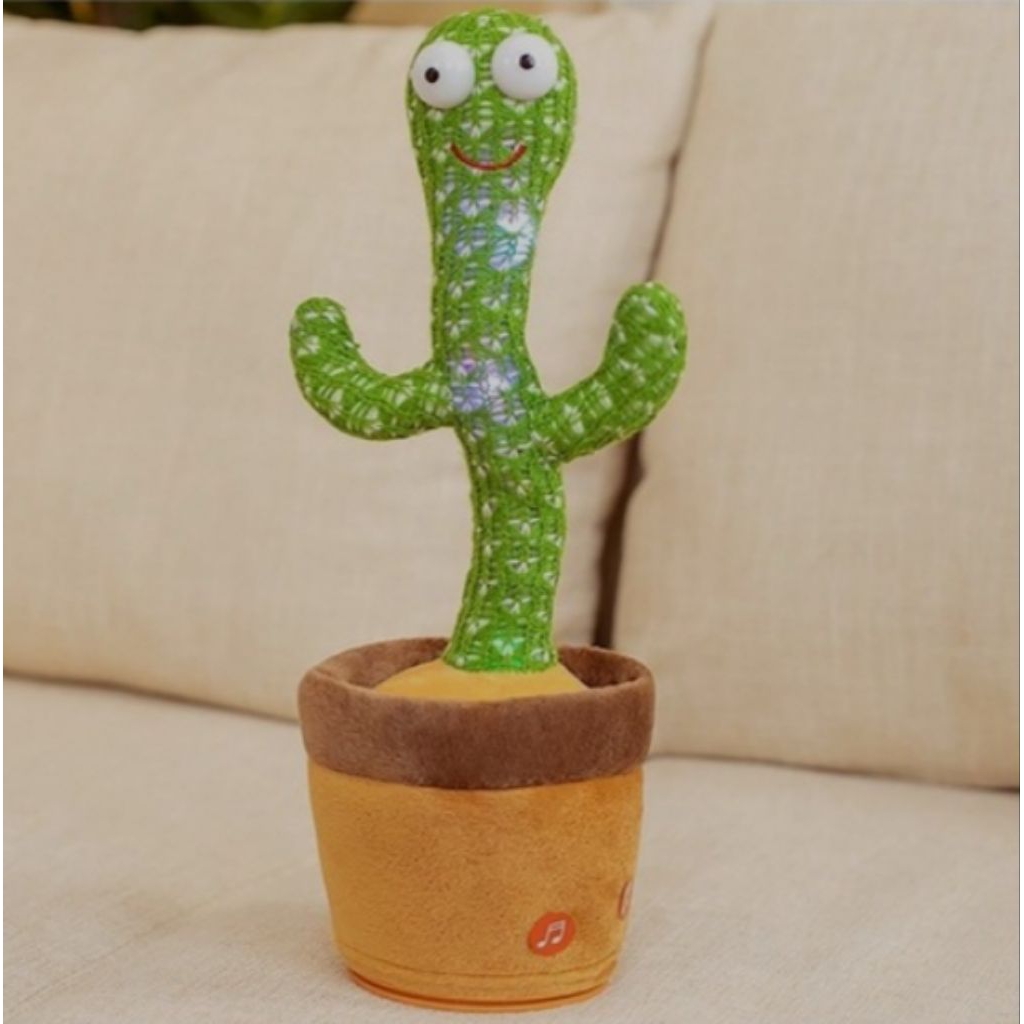mainan anak kaktus goyang