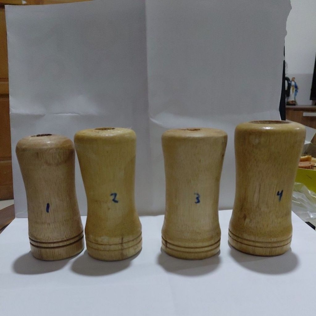 Gulungan senar pancing kayu, kelos pancing kayu