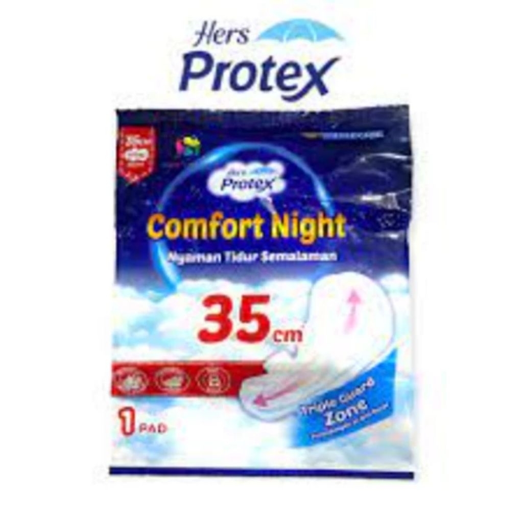Protex pembalut 35cm | pembalut wanita lebih panjang