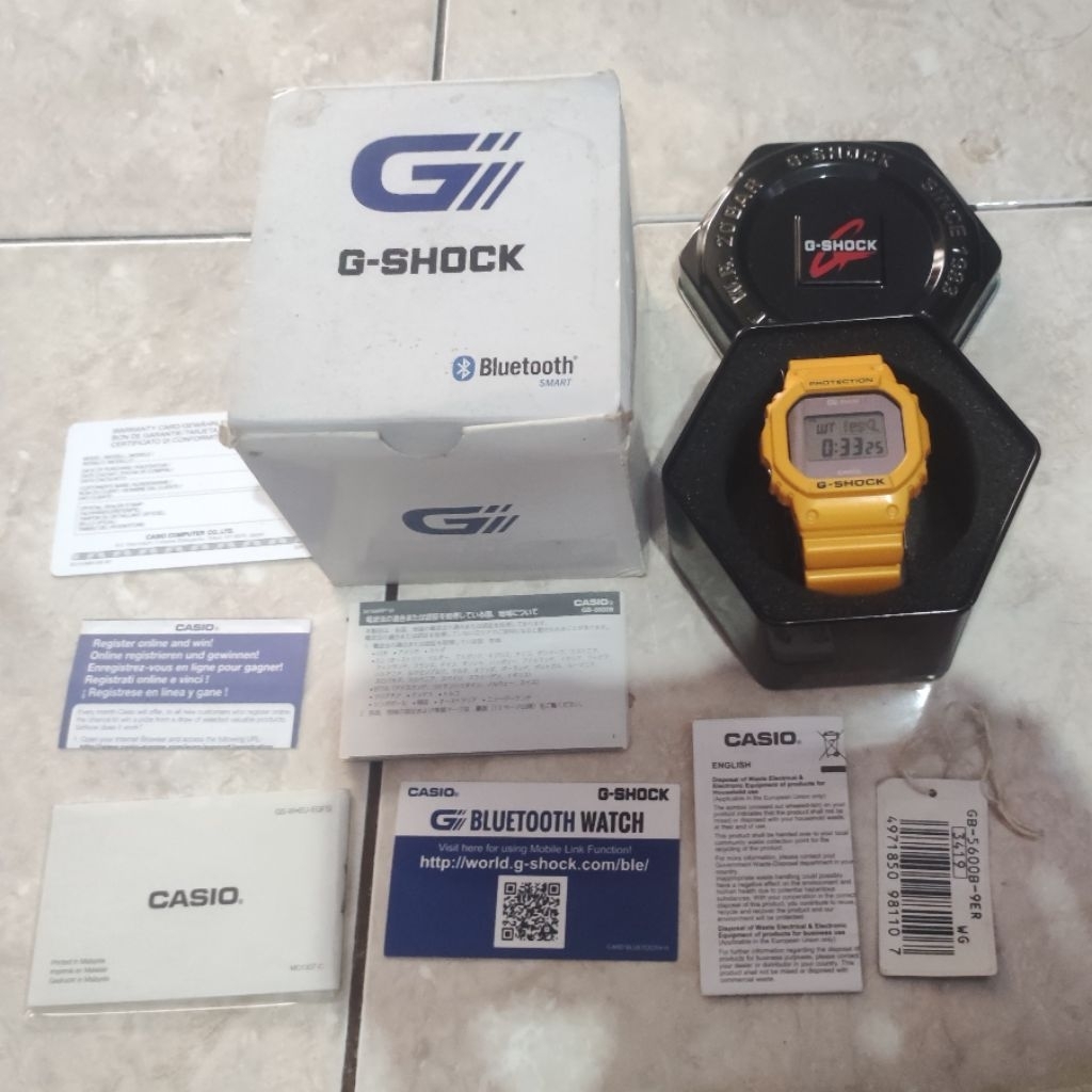 G-shock GB5600B-9ER Bluetooth Series