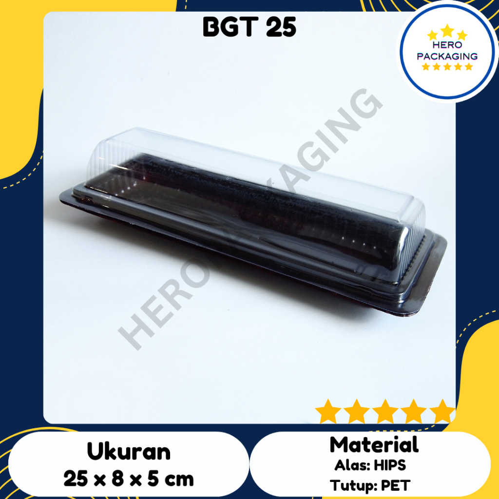 Mika Bolu Gulung 25 CM / BGT 25 (ISI 20 PCS) Bolu Gulung Kue