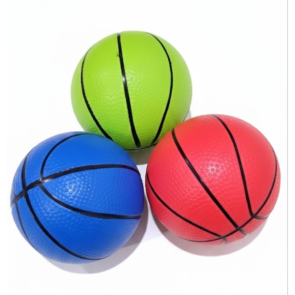 mainan bola sepak bola basket karet kecil / mainan olahraga outdoor / mainan anak murah