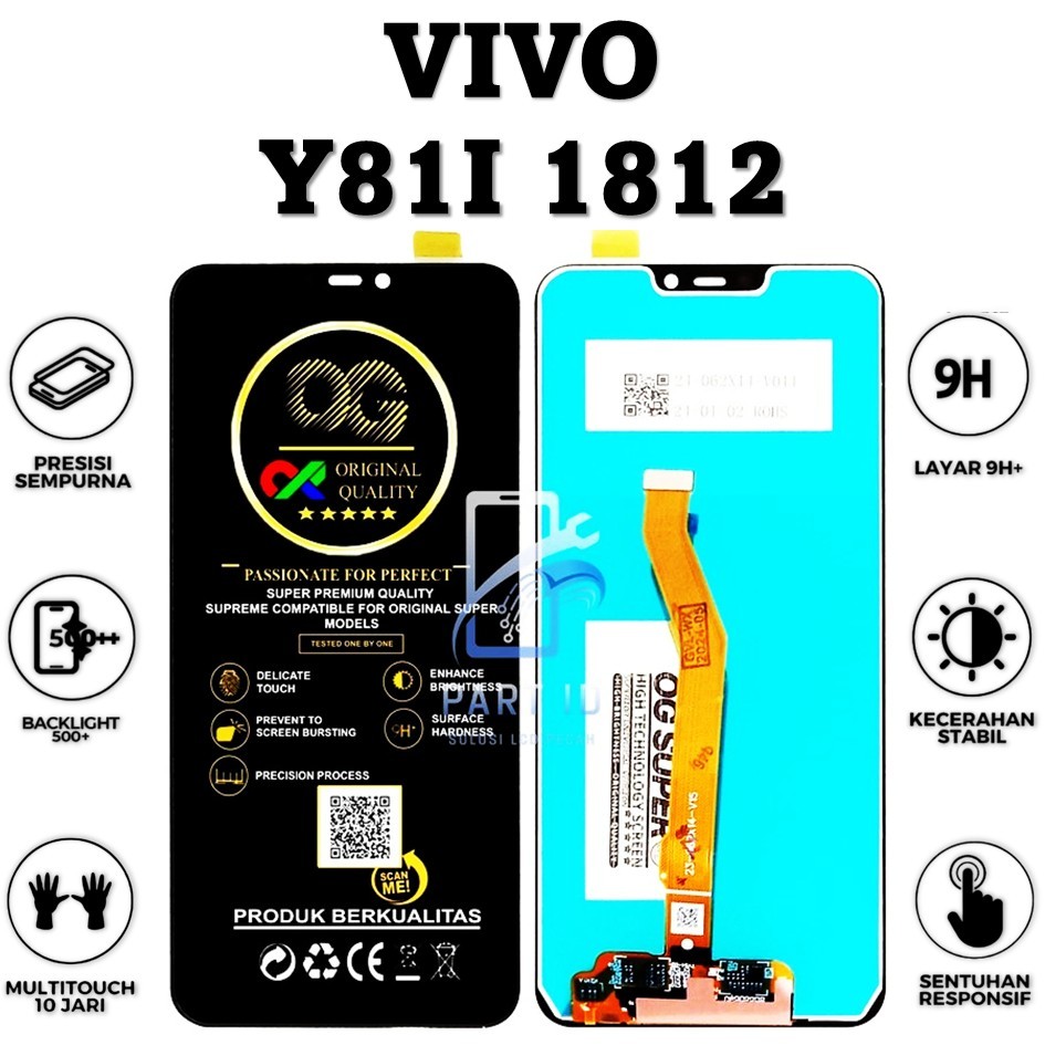 LCD TOUCHSCREEN VIVO Y81I 1812 FULLSET ORIGINAL 100%