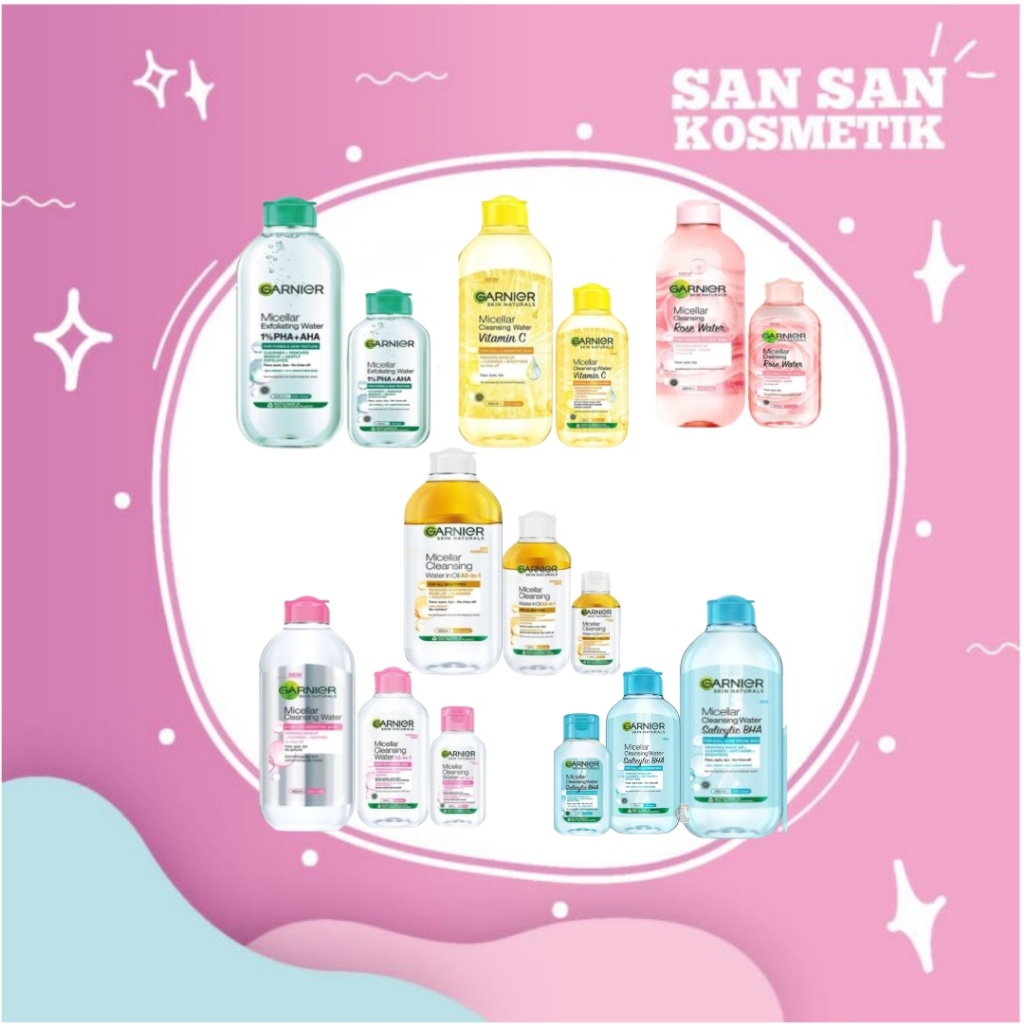 Garnier Micellar Water Series / Pembersih Wajah Garnier