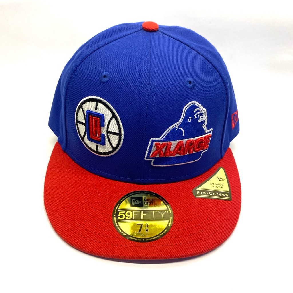 Topi New Era Original 59Fifty NBA LA Clippers x X-Large Blue Red