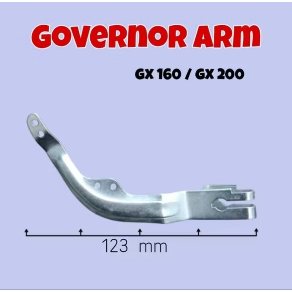 Governor Arm GX160 & GX200 | Tuas Pengatur RPM Mesin Honda GX 160 200