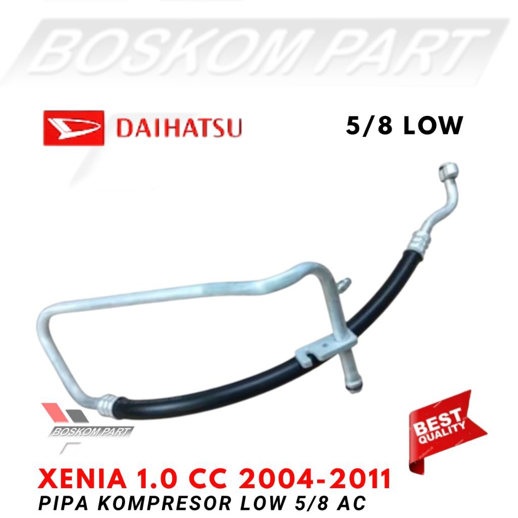 Selang Ac Low Pressure Xenia Single 1.000 cc 1.0 cc 2004 s/d 2011 Daihatsu Xenia
