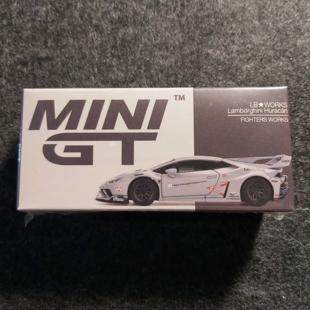 MINI GT LAMBORGHINI HURACAN LIBERTY WORKS LBWK FIGHTERS WORKS, LBWK MAGIC BRONZE, LBWK WHITE RED STR