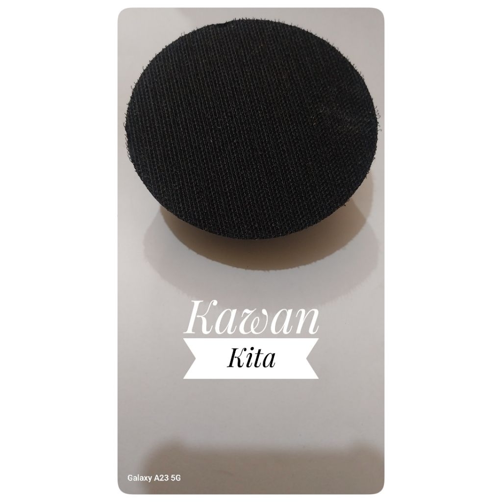 Tatakan Amplas Bulat Halus 4" / Piringan Amplas  Gerinda 4"