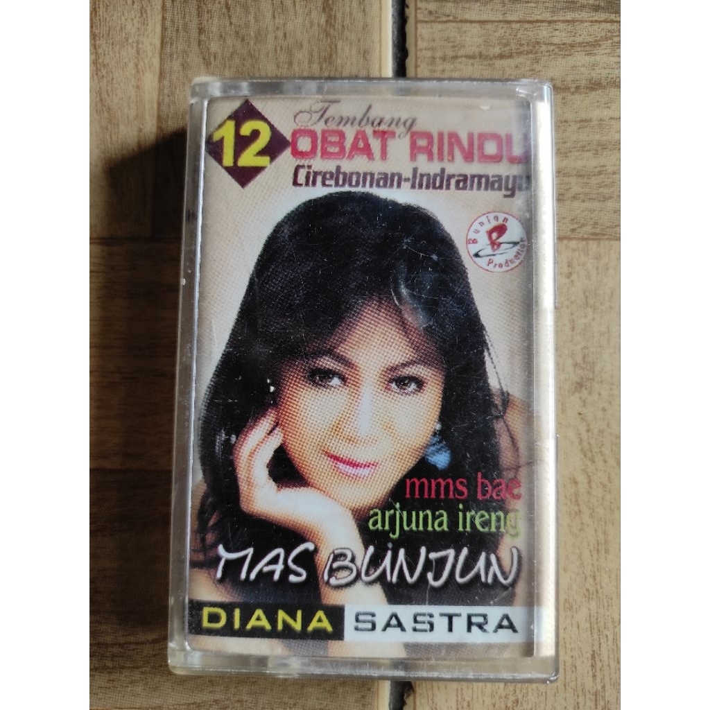 kaset pita 12 tembang cirebonan- indaramayu DIANA SASTRA "mas bunjun"