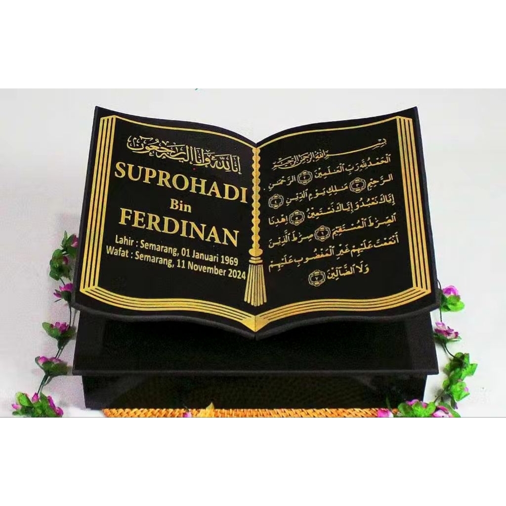 BATU NISAN RUMAH NISAN DUDUKAN NISAN UKURAN 20x30 FULL GRANIT BERKUALITAS