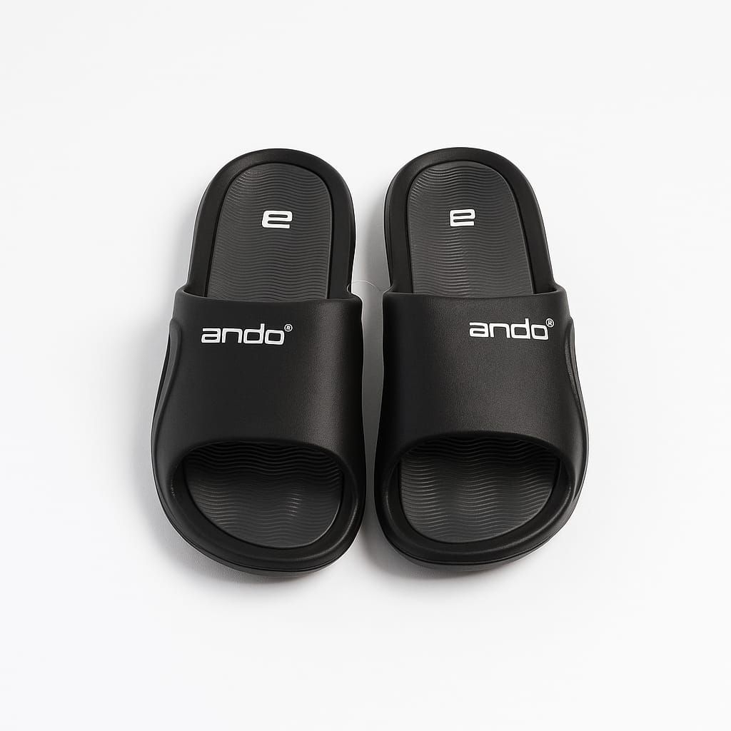 Sendal selop Ando pria wanita full karet terbaru sendal slide slip on Ando terbaru