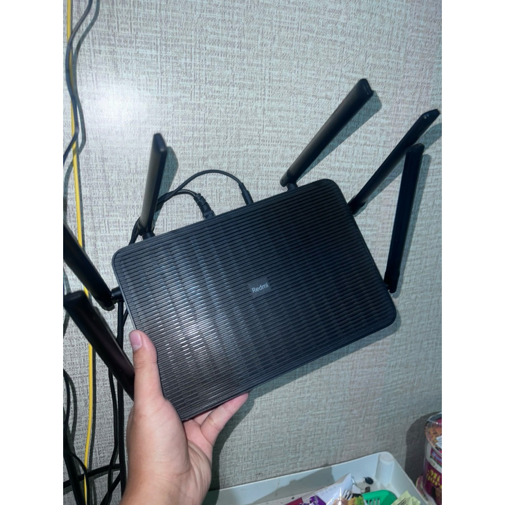 Redmi gaming router AX6S - AX6 wifi router mesh gigabit dual band - Hitam AX6S CN