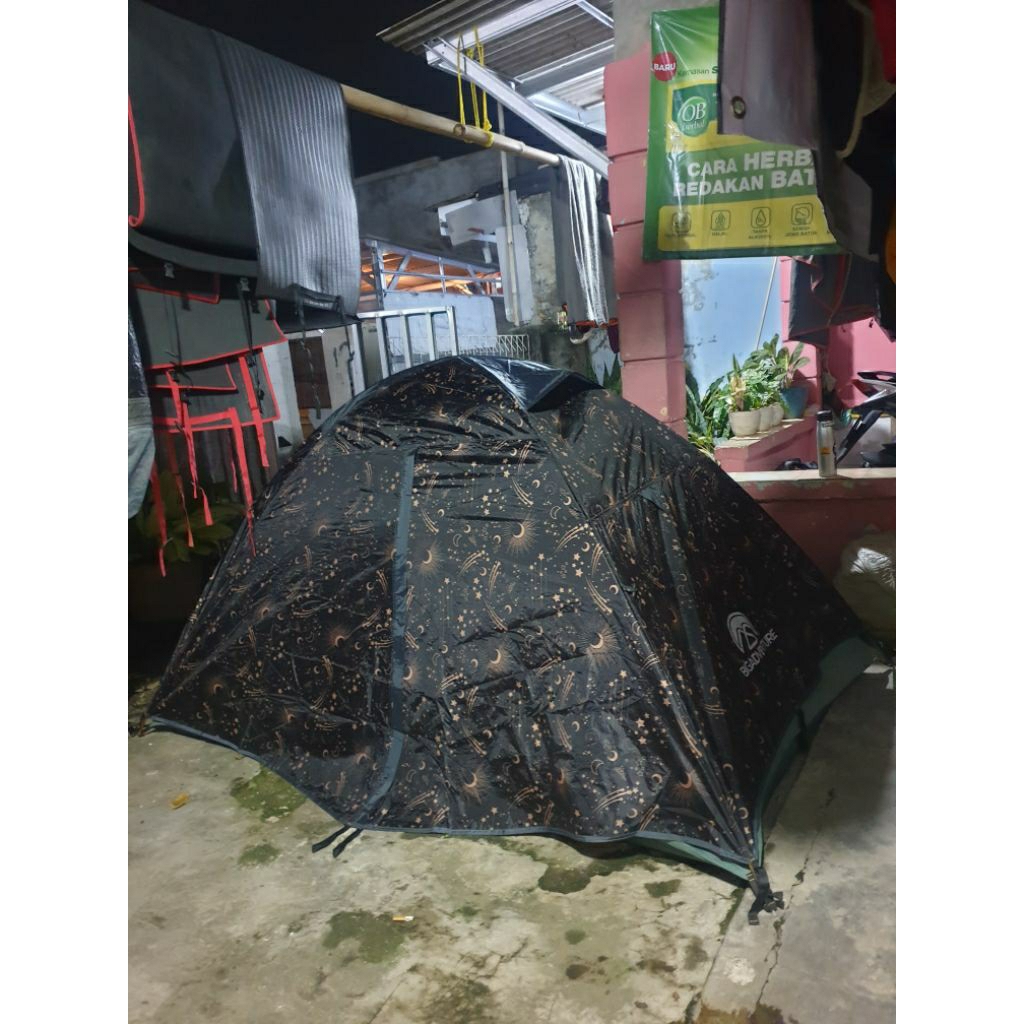 tenda big adventure pangrango 2p seken