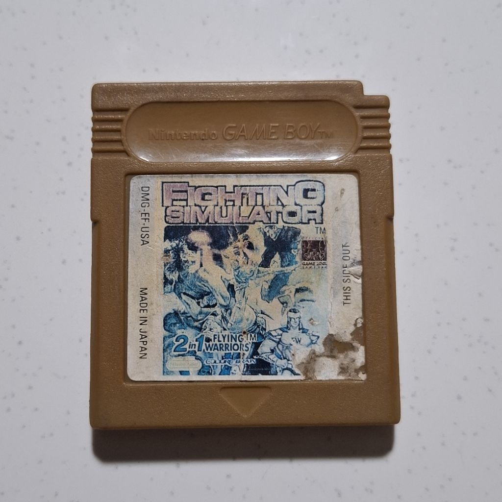 Kaset Gameboy GBC DMG Fighting Simulator Second