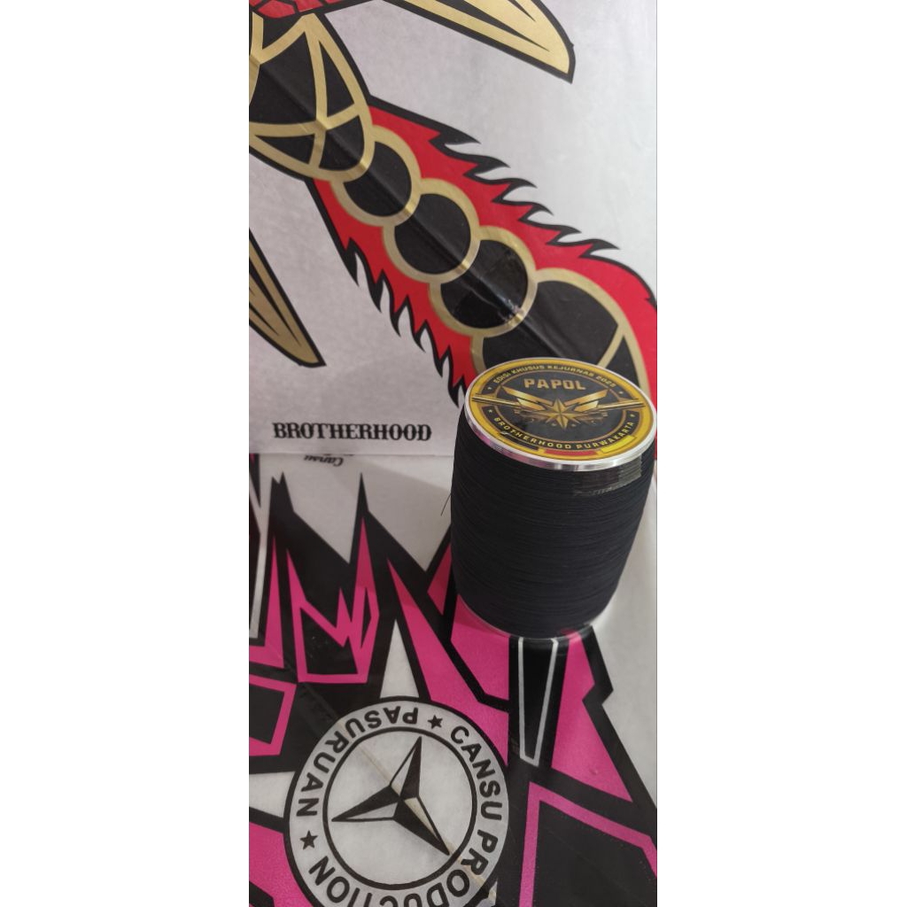 Gelasan Brotherhood Papol edisi kejurnas 2025 size 23 black monster edition