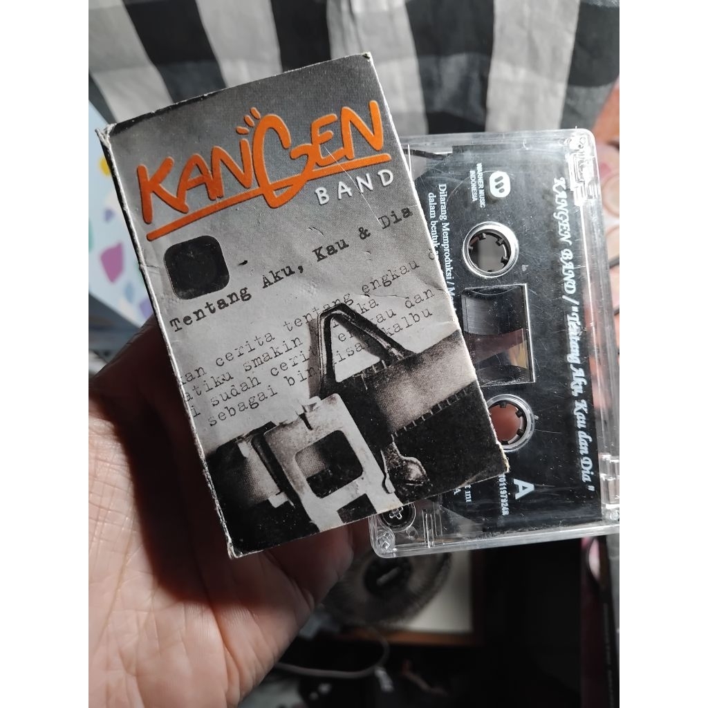 Kaset Pita Kangen Band aku, kau , dan dia