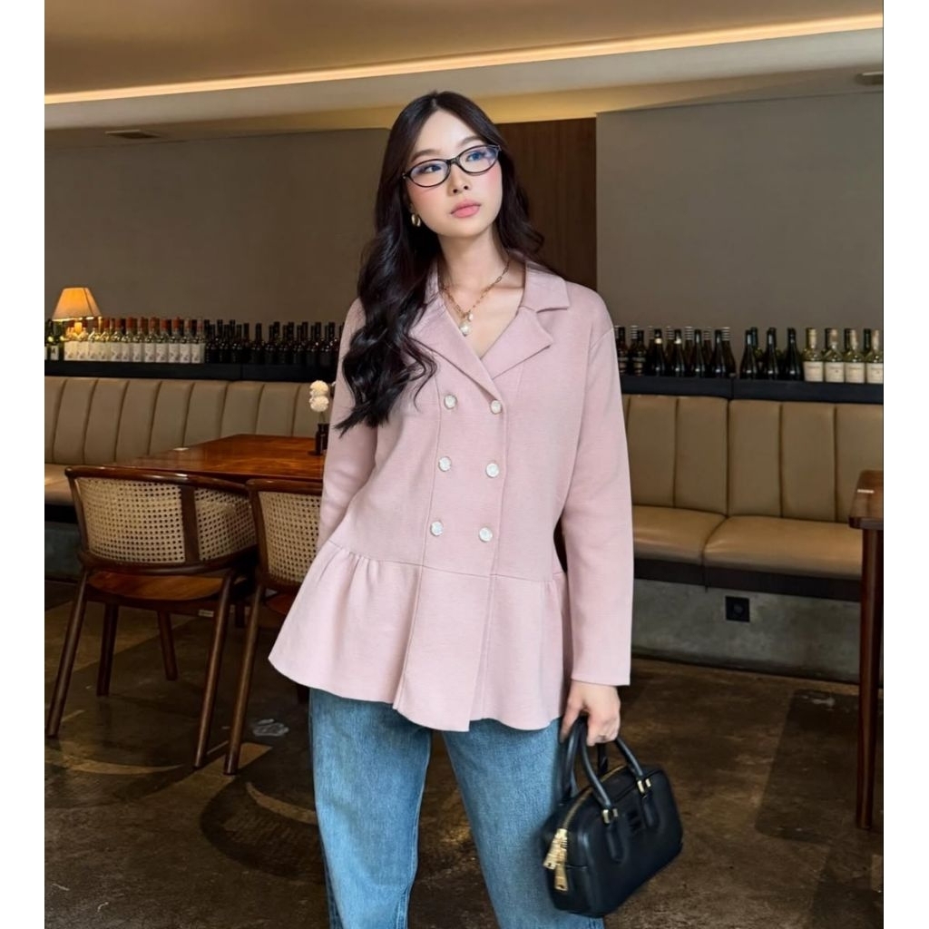 BLAZER KNIT BY GONEGANI