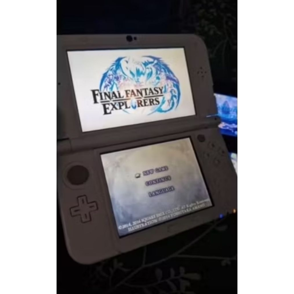 New Nintendo 3ds XL putih