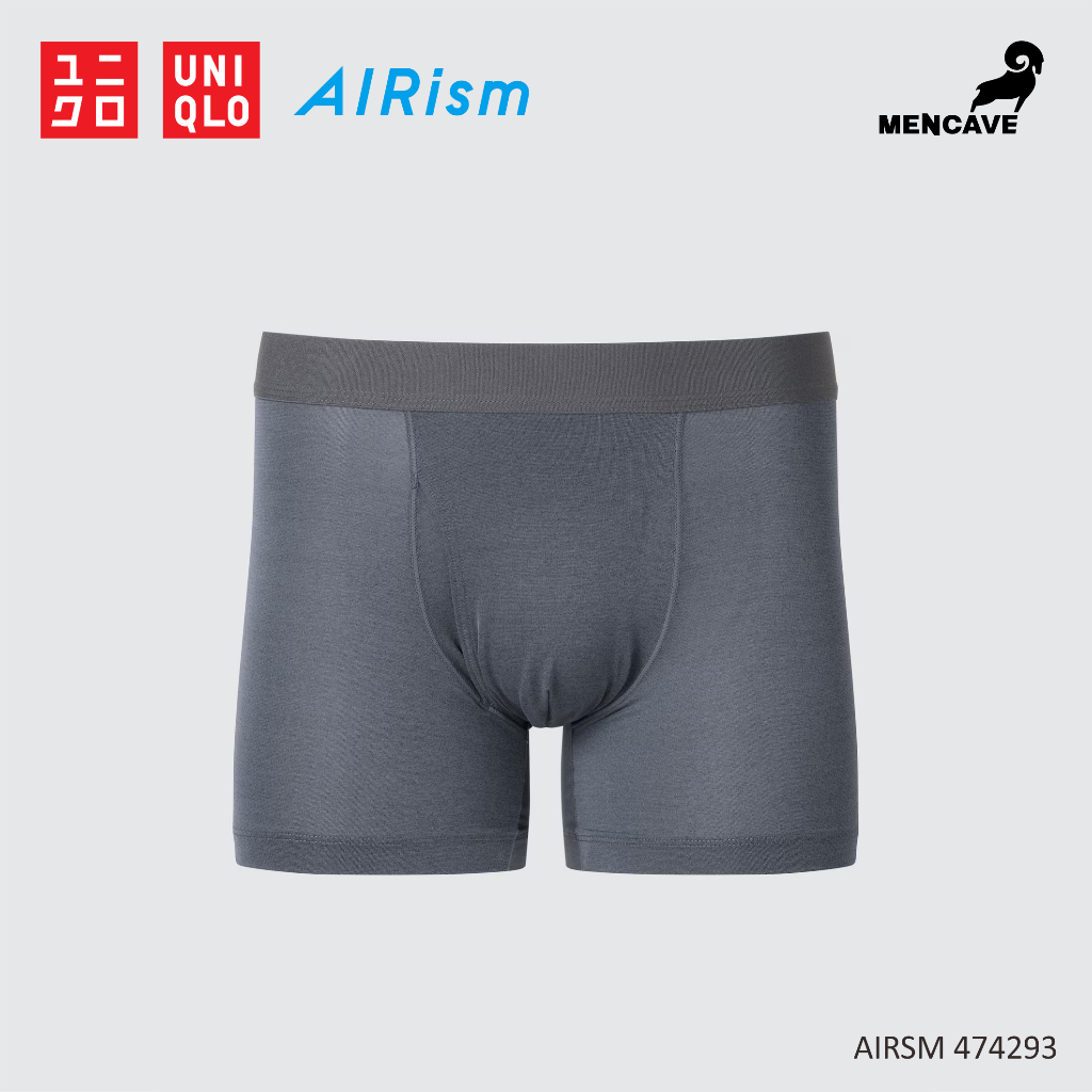 UNIQLO AIRSM Celana Dalam Boxer Laki laki Super Nyaman Adem 474293