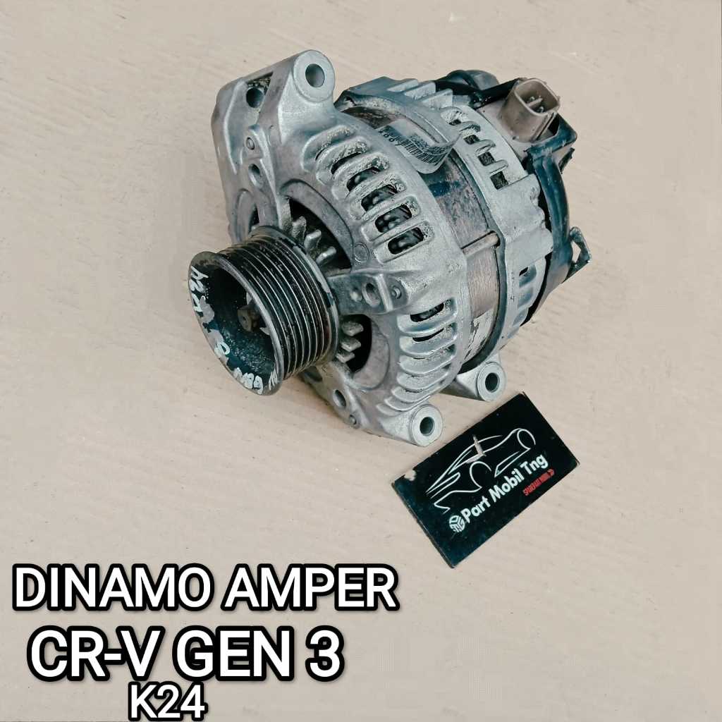 Alternator Dinamo Amper Ampere Isi Honda CRV Gen 3 24 2400cc K24 Copotan