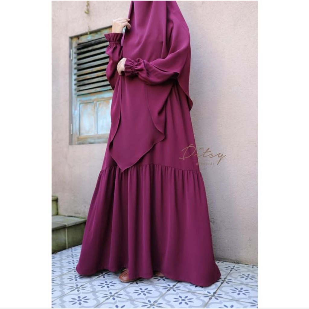 Gamis set fk ditsy lelia pennsylvania