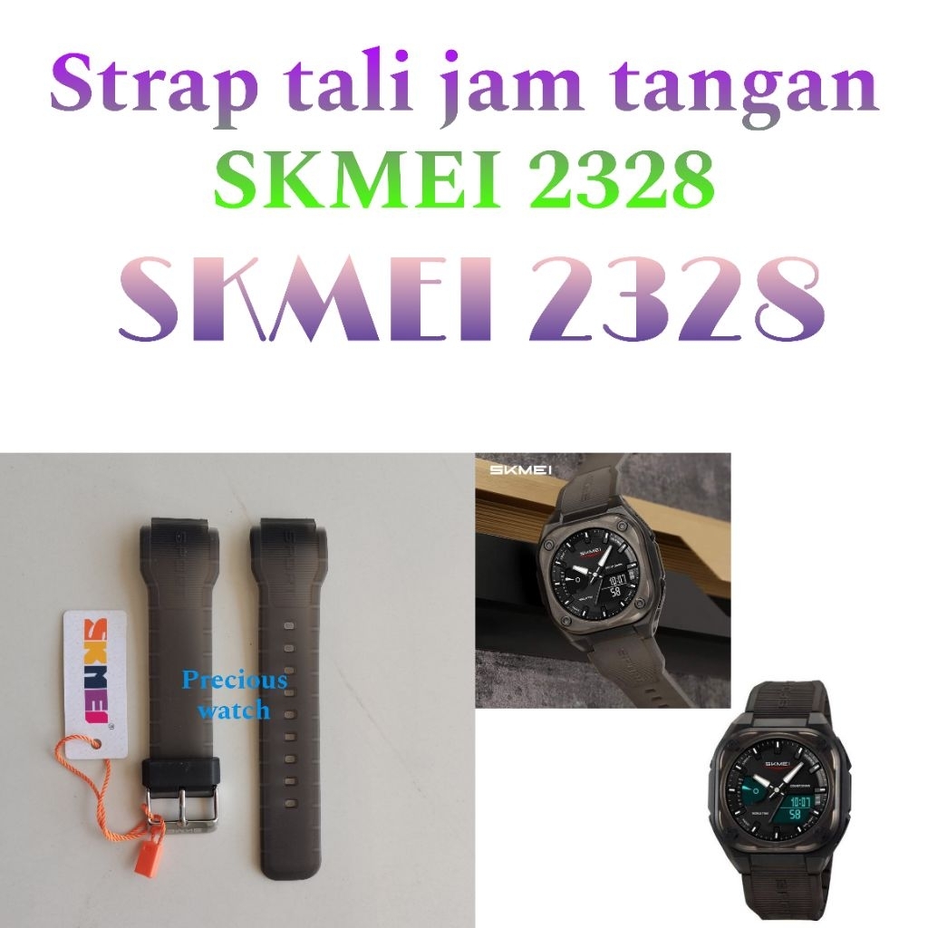 Strap Tali Jam Tangan Skmei 2328 Strap tali jam tangan SK 2328 SK2328  SK-2328 New Arrival