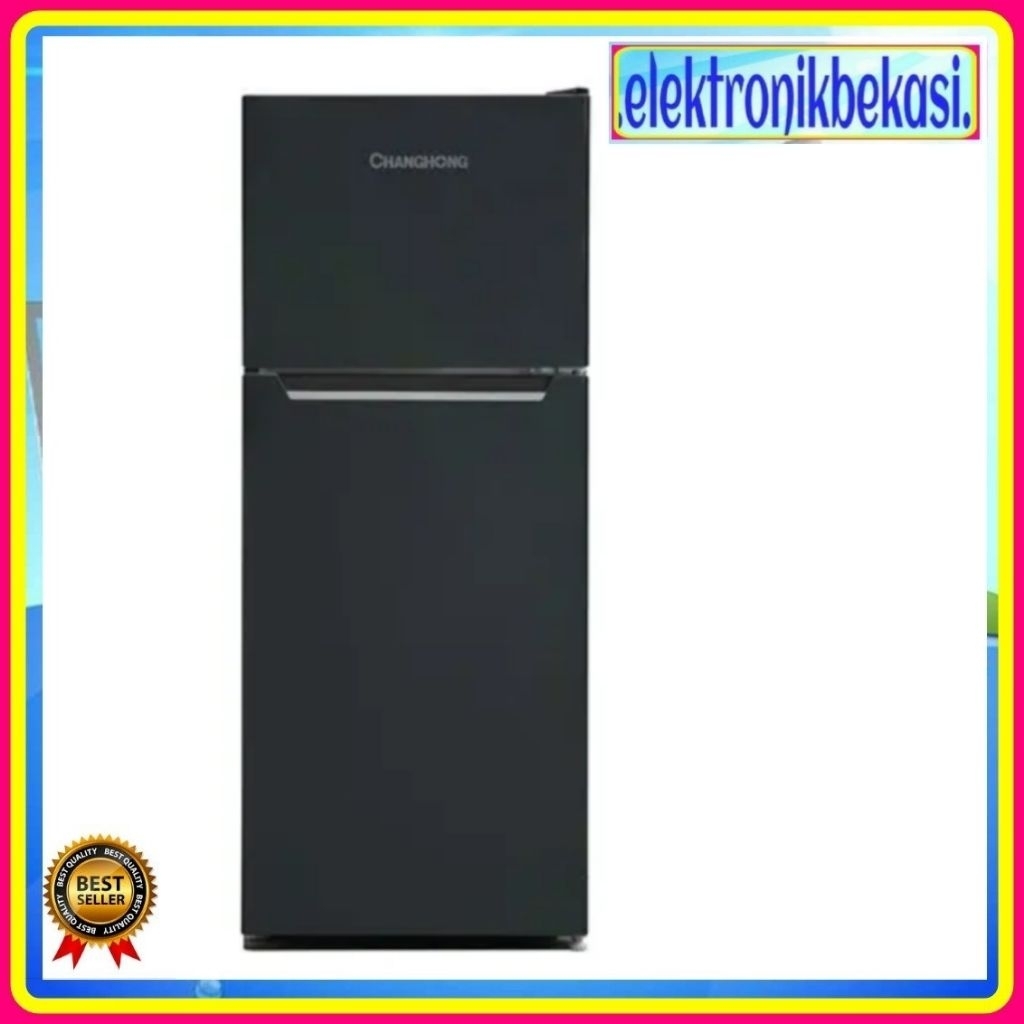 KULKAS CHANGHONG CRF208 (BLACK) / CHANGHONG KULKAS 2 PINTU KECIL CRF 208