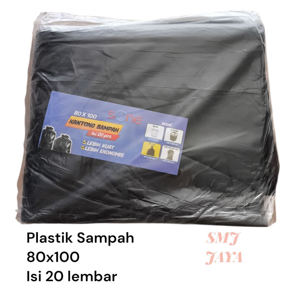 Plastik Sampah Hitam 60x100 80x100