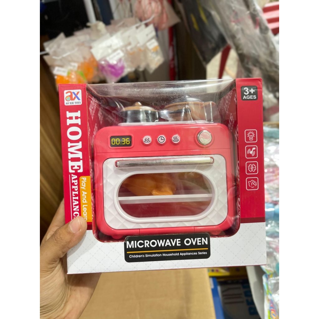 Mainan anak perempuan microwave oven