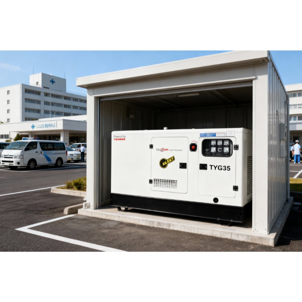 Tsuzumi Genset Silent Tsuzumi TYG 35 KVA Japan Technology
