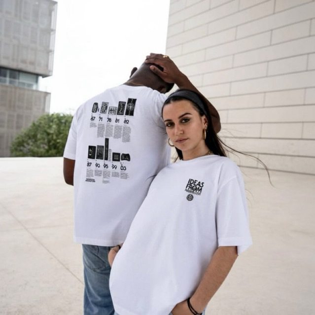 MNSTF.CLUB X REVIVALSTUDIO - T shirt “ideas from massimo osti”