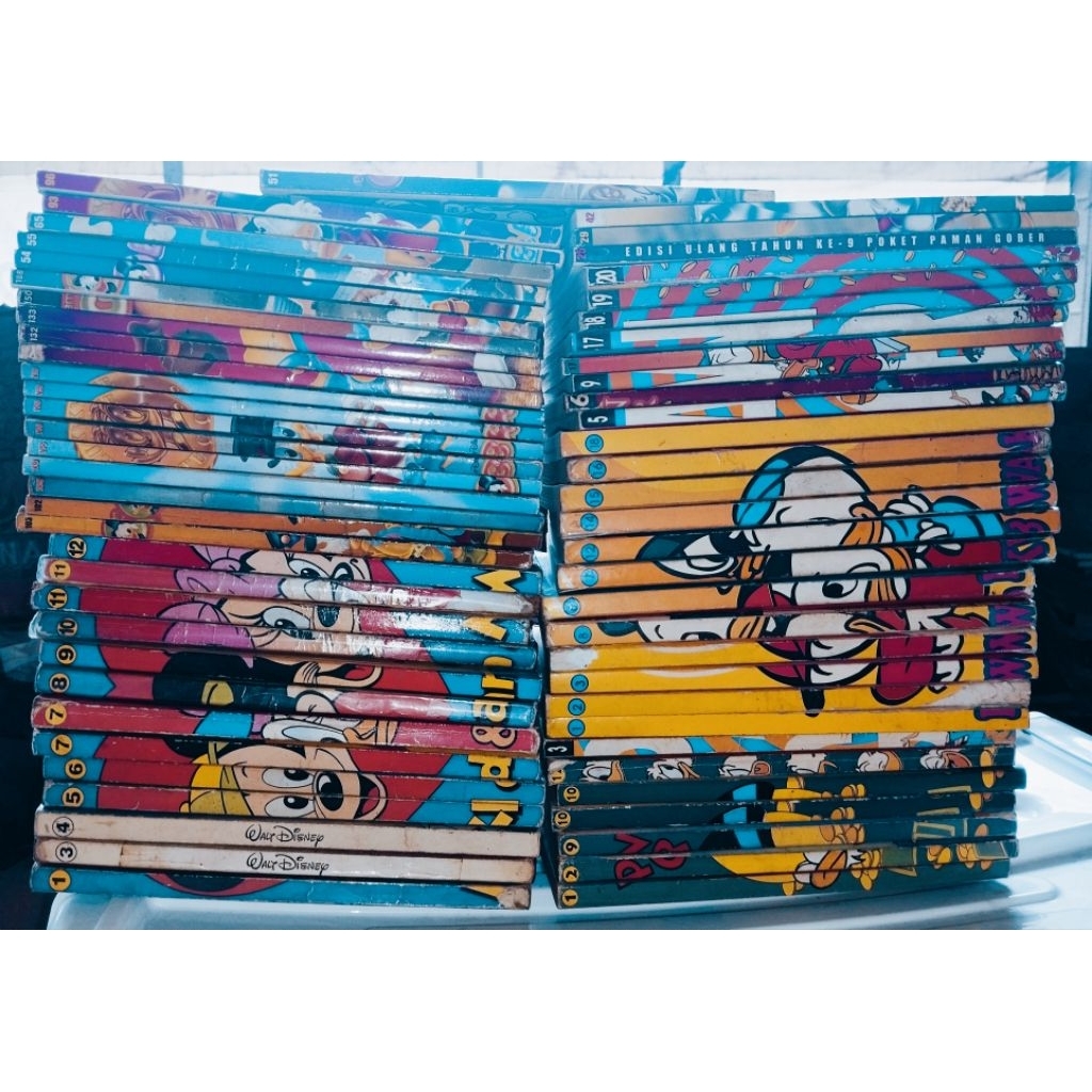 Paket Koleksi Lengkap 65 Nomor Komik Paman Gober & Donal Bebek – Edisi Langka