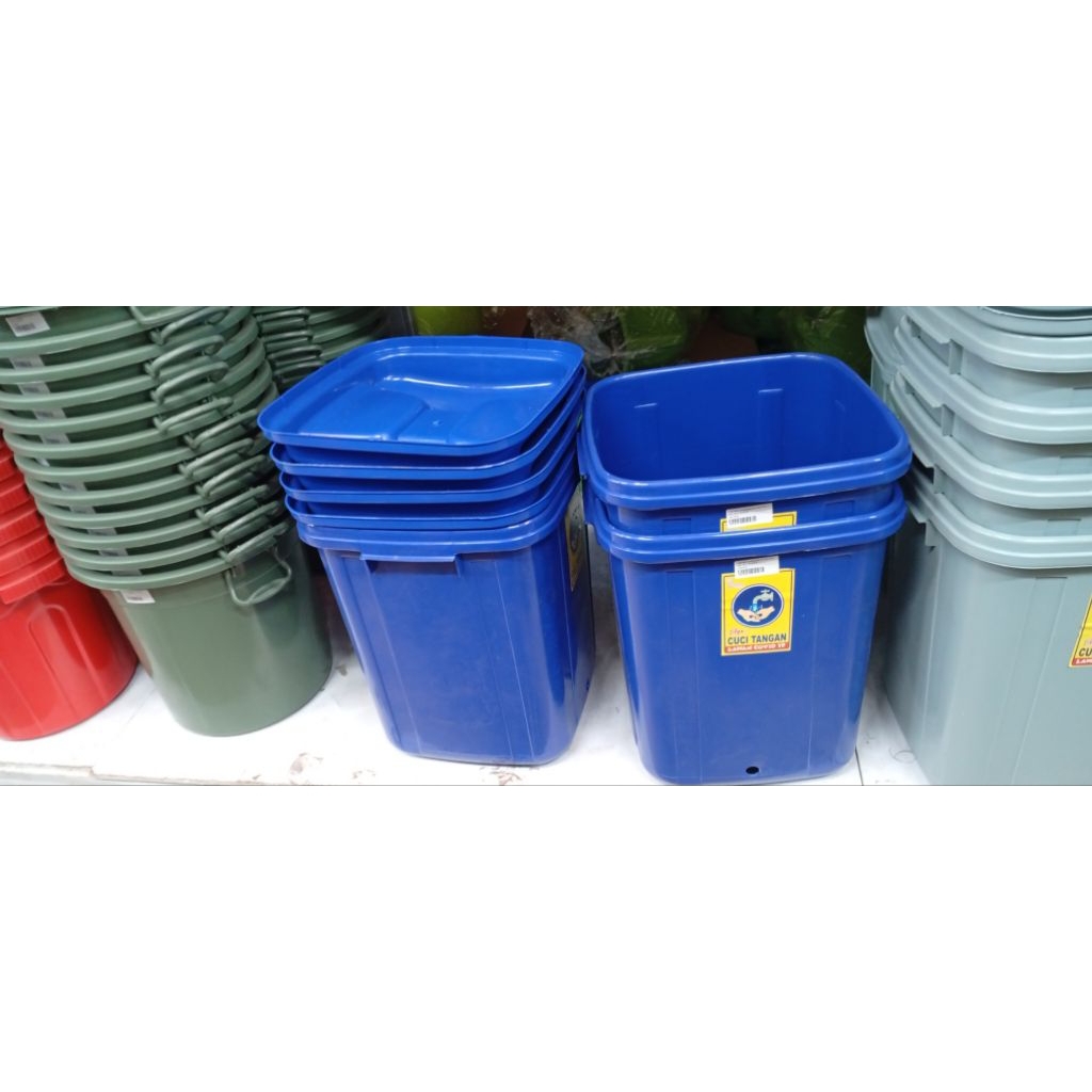 Tong Kran Wudhu Cuci Tangan Tutup 42 Ltr