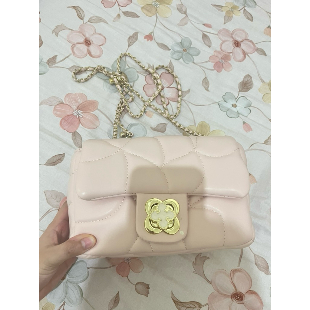 ZARA pink sling bag