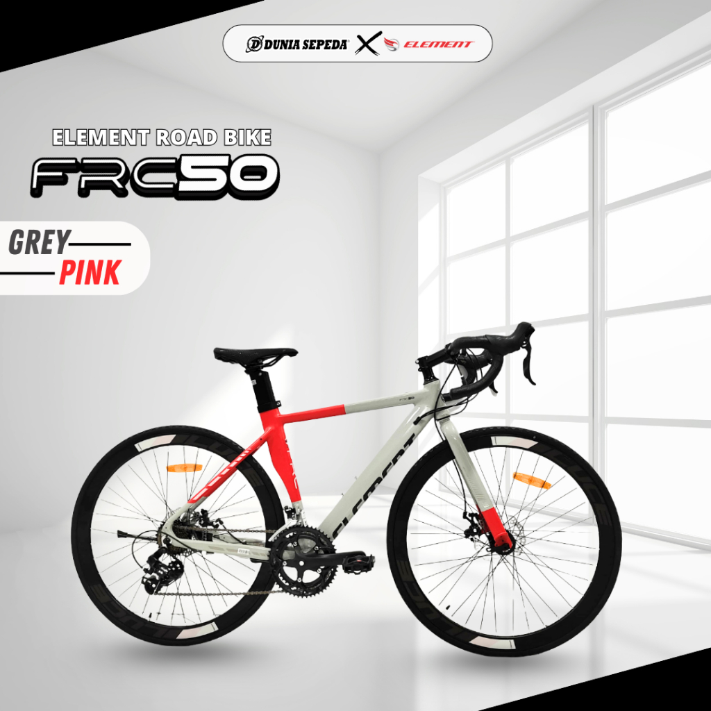 SEPEDA BALAP ROADBIKE ELEMENT FRC 50 16 SPEED FRAME ALLOY