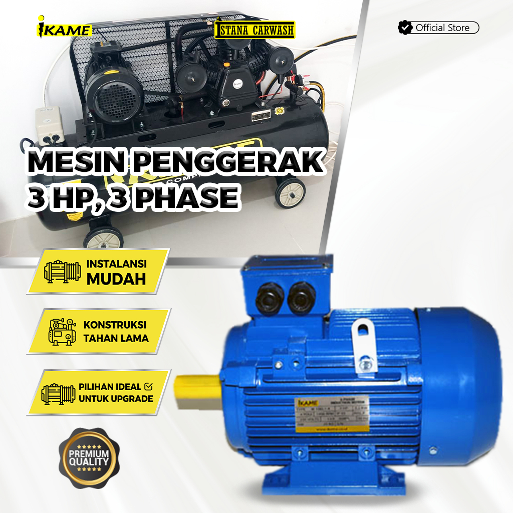 Dinamo 3 HP, 3 Phase