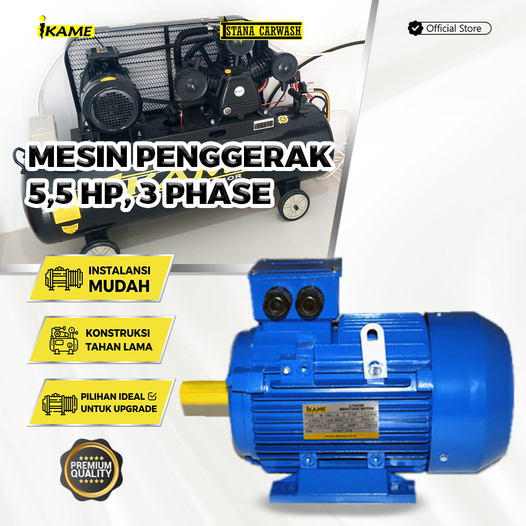 Dinamo 5,5 HP, 3 Phase