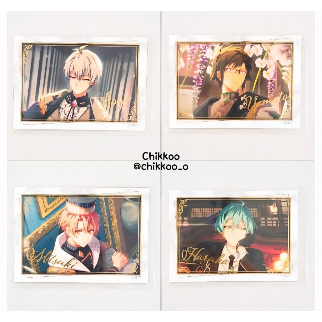 Idolish7 Anniv 2022 Signed Card(?) Sticker(?)