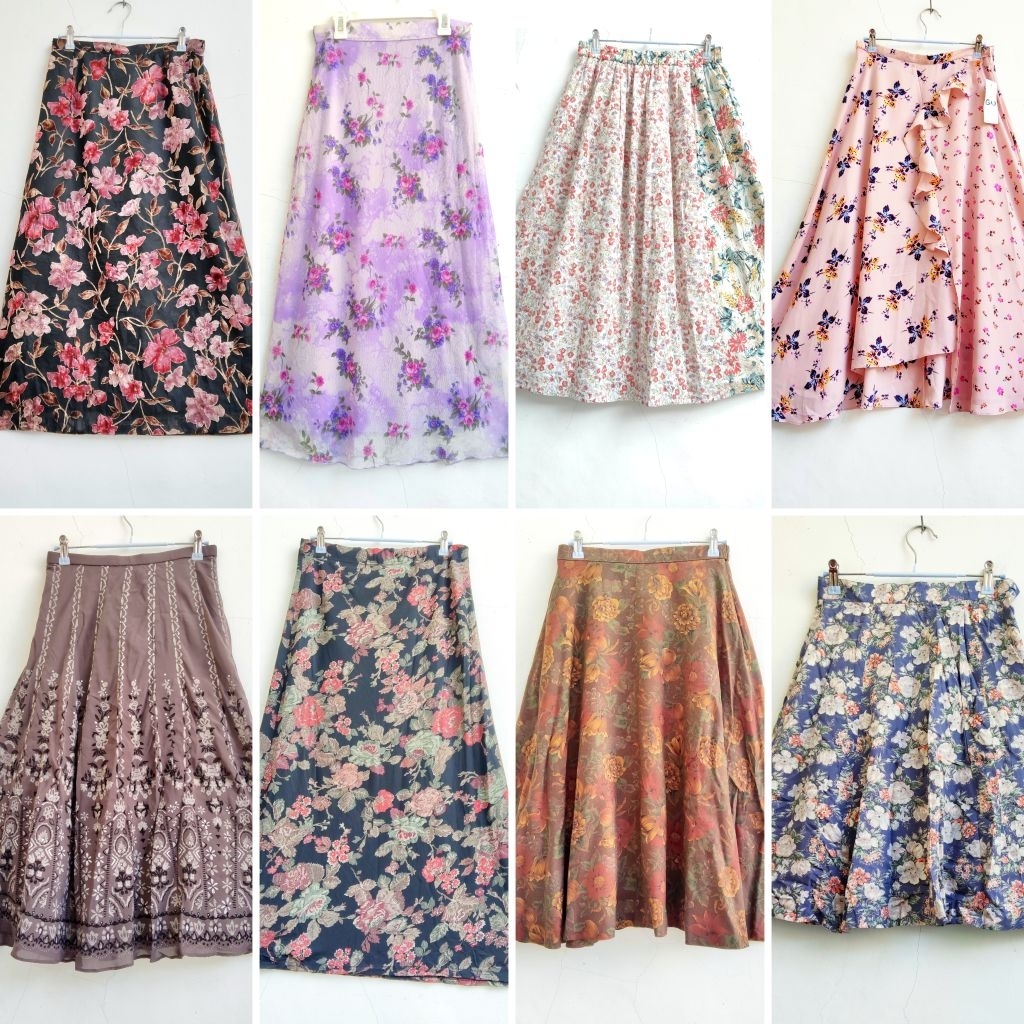 ROK BUNGA FLORAL EMBOS TWOTONE VINTAGE FAIRYCORE Y2K HIPPIE GYPSY