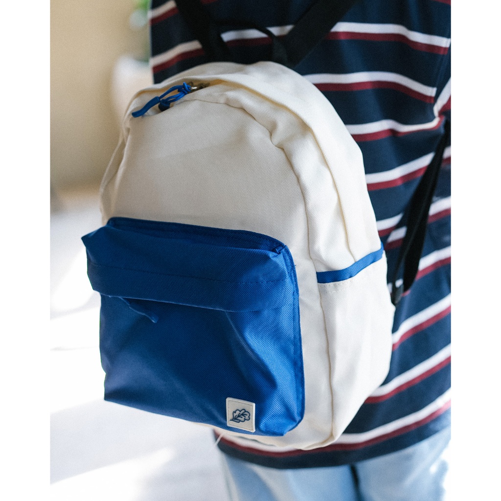LEWIS EMMA - Mini Canvas Backpack / Tas Ransel Sekolah Anak Polos