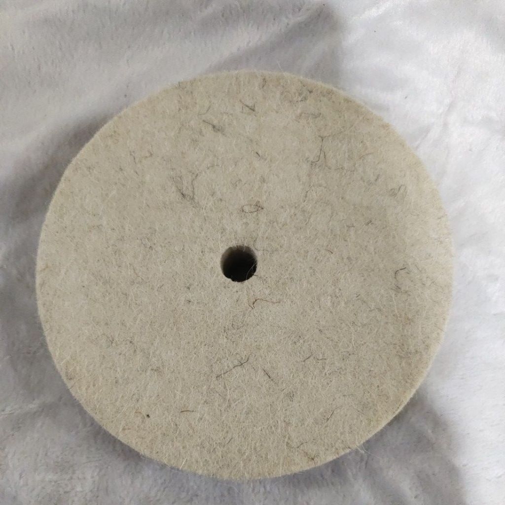 kain poles wool untuk mesin poles R/L 5 inc