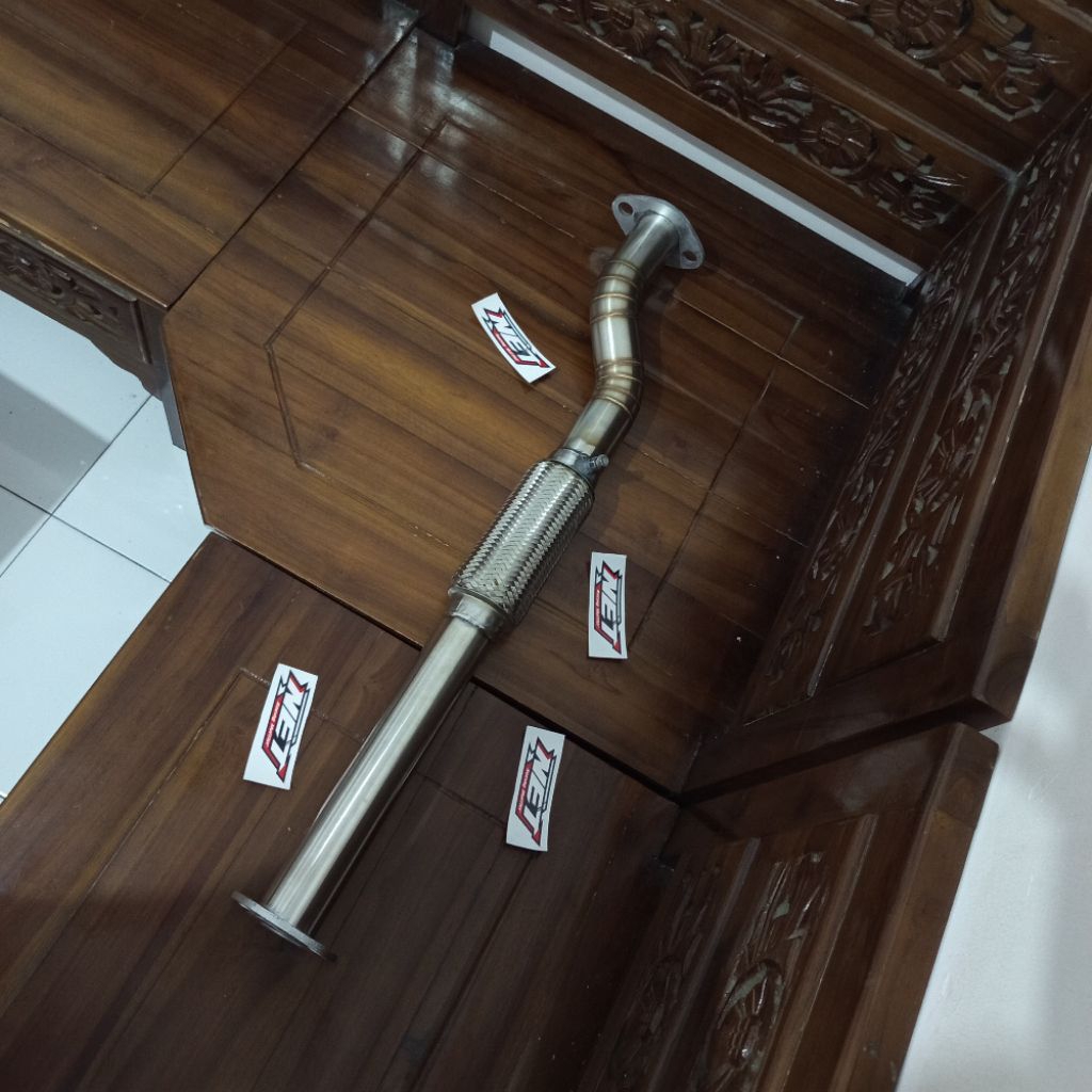 KNALPOT FLEKSIBEL STENLIS PNP BUAT TRAGA