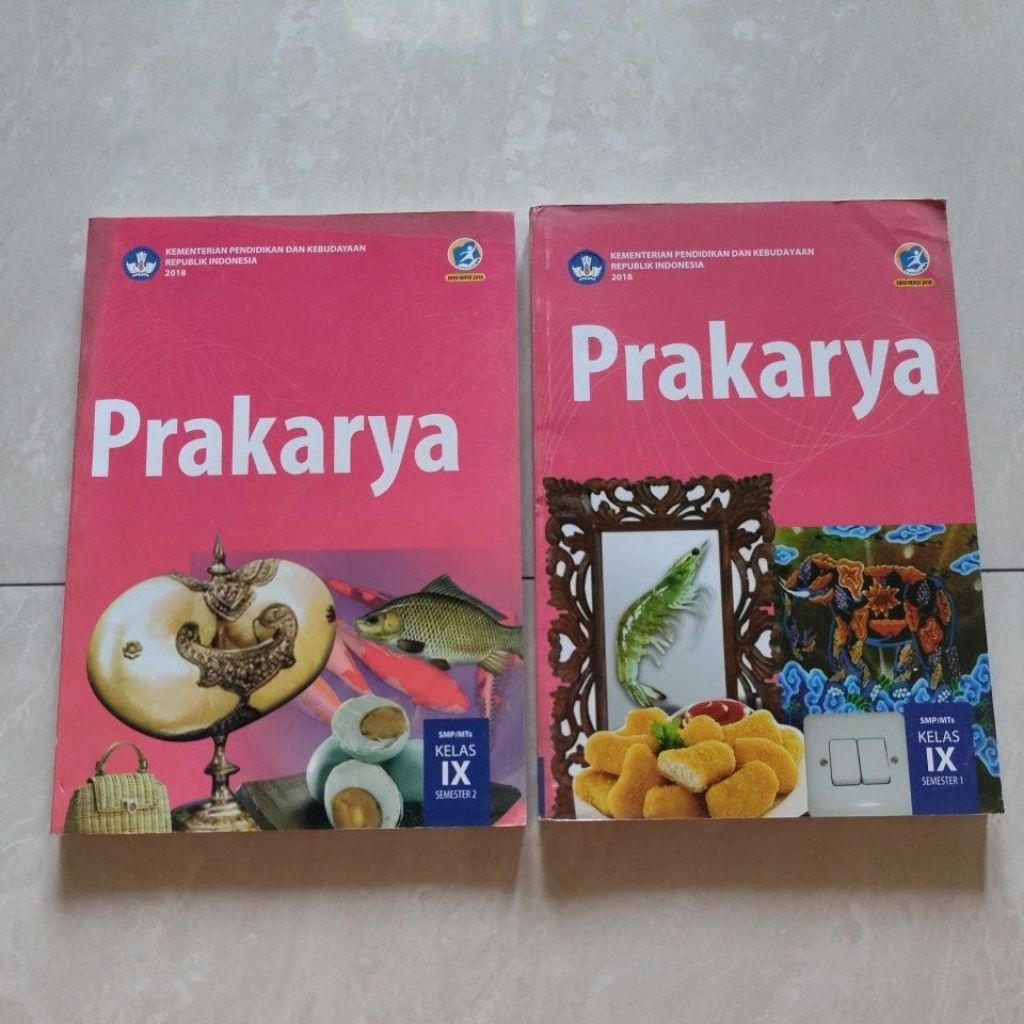buku bekas PRAKARYA SMP KELAS 9 KEMENDIKBUD