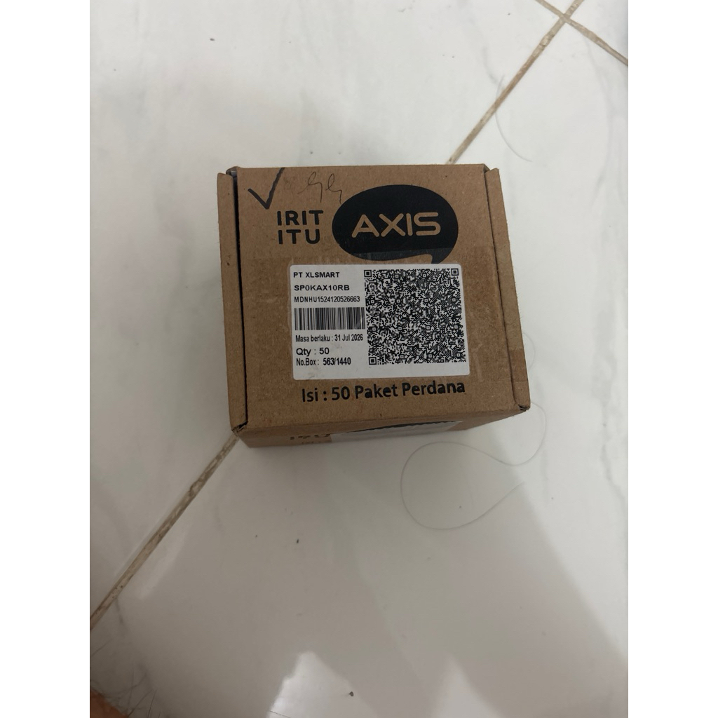 KARTU AXIS SIAP PAKAI