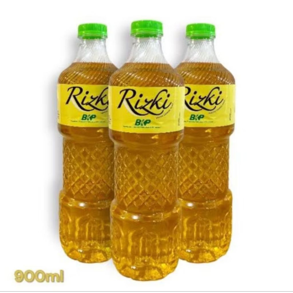 Minyak Rizki 800Ml 1krat isi 12btl