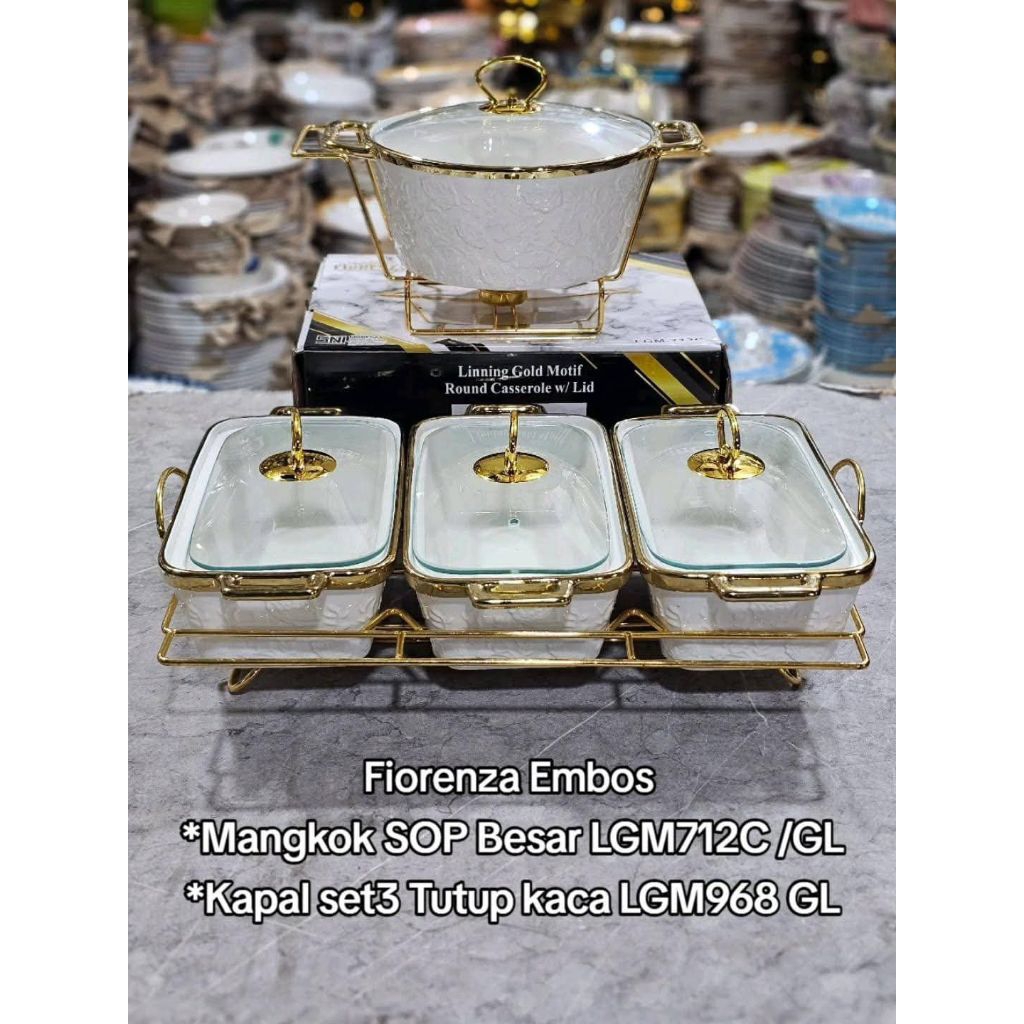 paket fiorenza mangkok sop dan set 3