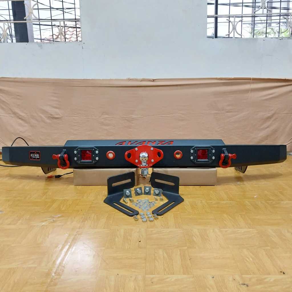 Towing Tanduk Belakang Mobil Avanza 2004 - 2021 Custom Emboss