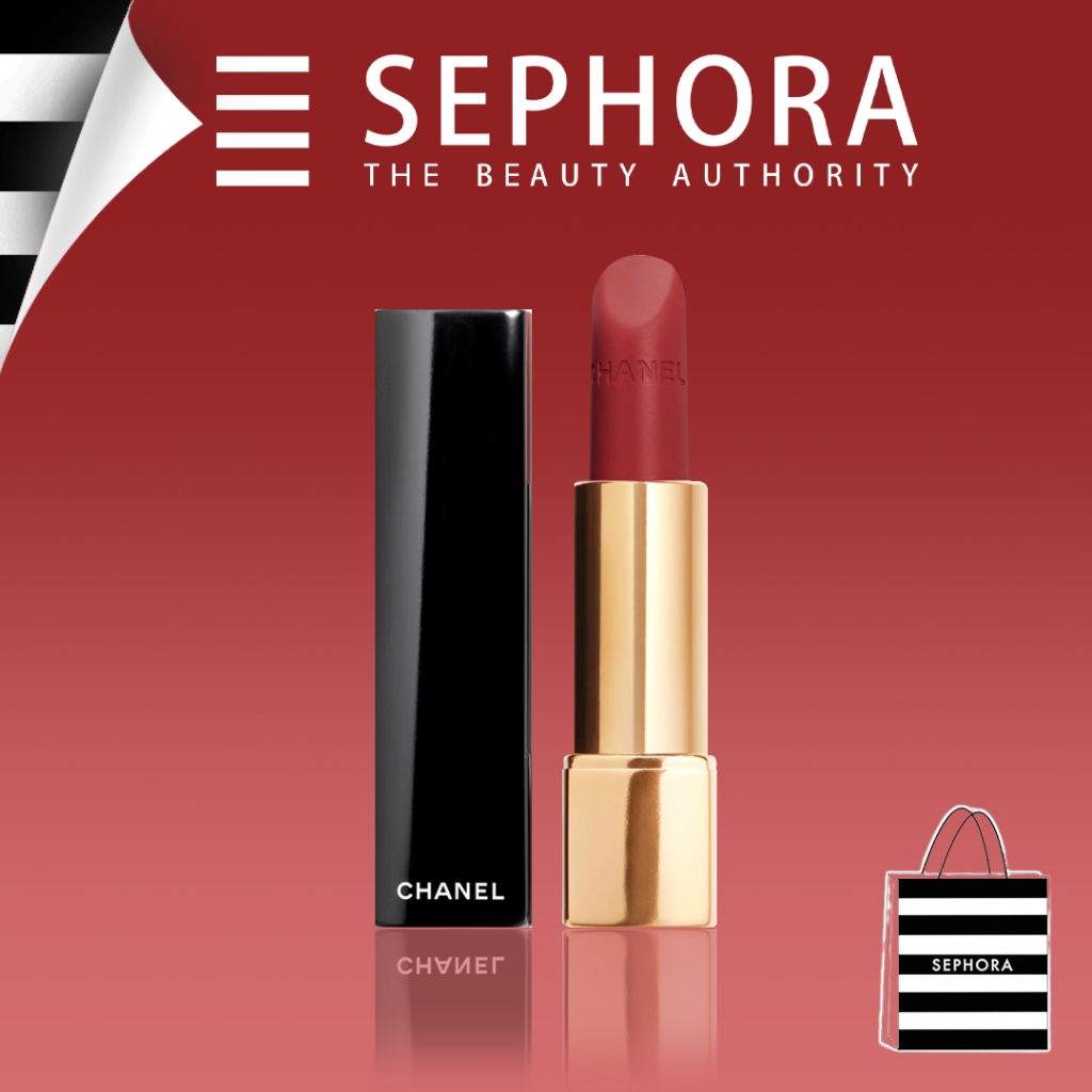 100% Original - Chanel Lipstik 3.5g /Chanel Rouge Allure Velvet Lipstick /CHANEL Luminous Matte Lip 
